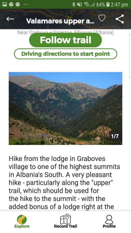 Hotel Grabova Grabove e Siperme 外观 照片